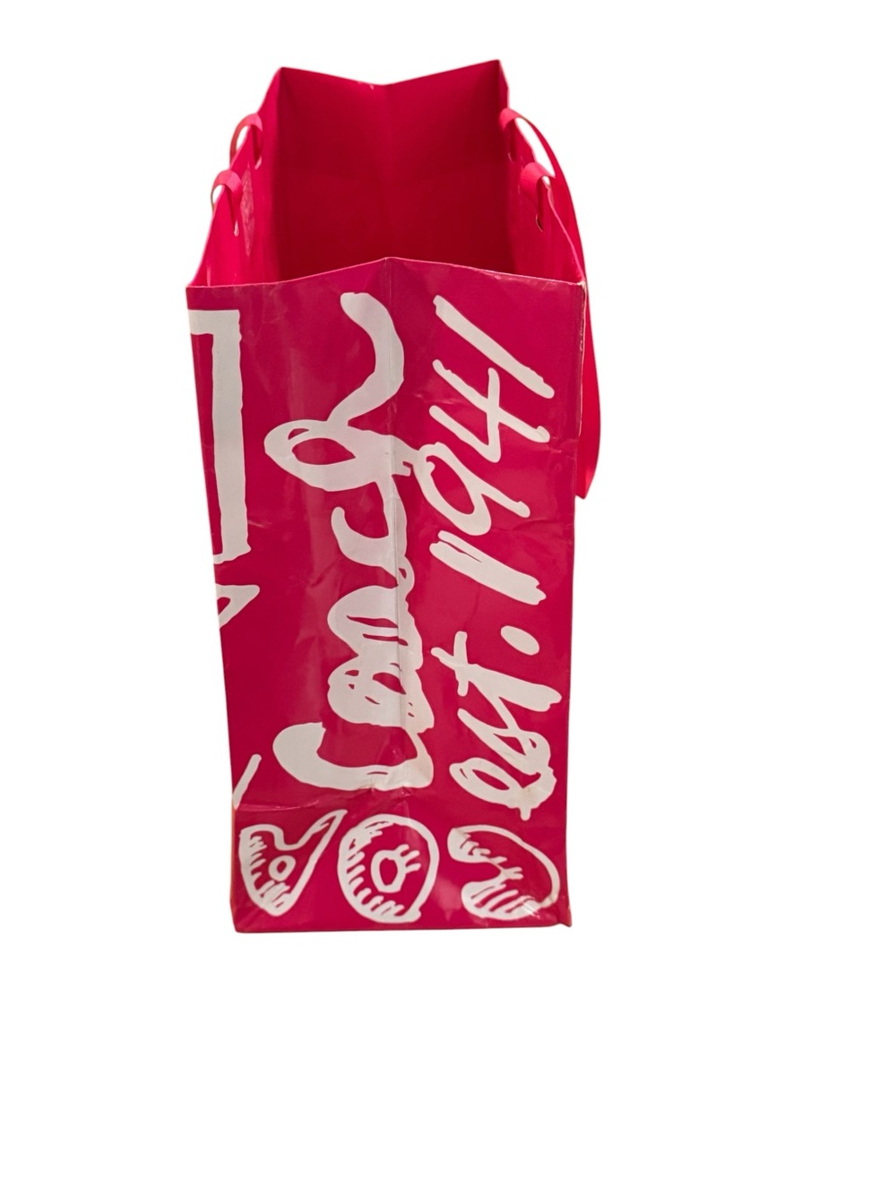 Coach Poppy collection paper shopping bag - Picture 6 of 9